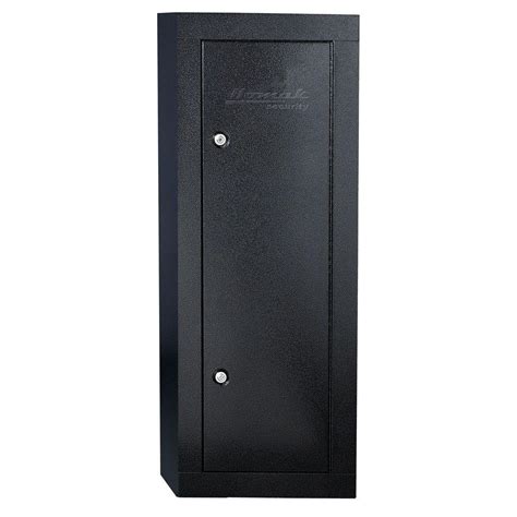 homak security 6 gun black steel security cabinet|homak double door gun cabinet.